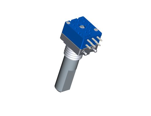 8mm Metal shaft sealed encoder , logic type, horizontal type, channel switch encoder
