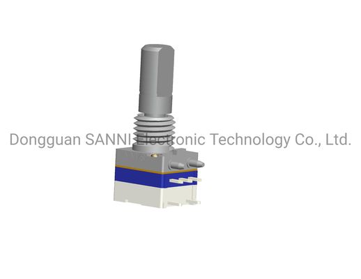 8mm Rotary Push Button Potentiometer Metal Shaft Sealed RV8141M