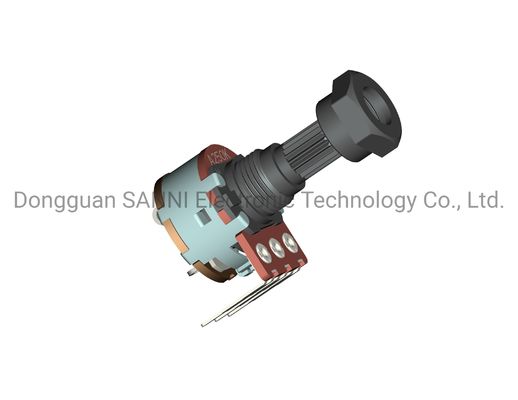                  RV16802NS 16mm Plastic Shaft Potentiometer with Switch             