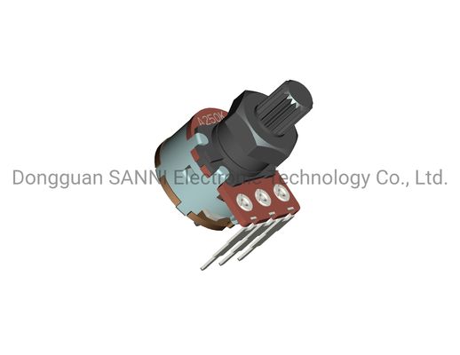                  RV16802NS 16mm Plastic Shaft Potentiometer with Switch             