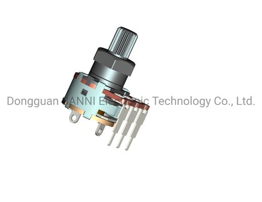                  RV16802NS 16mm Plastic Shaft Potentiometer with Switch             