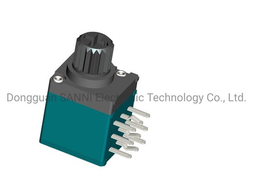 RV97P1A0 Square Rotary Potentiometer Three Units Insulated Shaft Sealed
