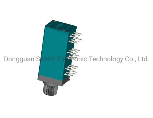 Six Unit Rotary Type Potentiometer Insulated Shaft Sealed RV97P0D0