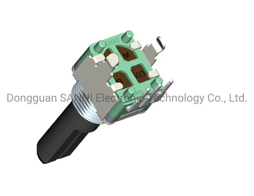 Rotary 9mm Potentiometer Vertical Insulated Shaft Sealed RV90XB2N0FB