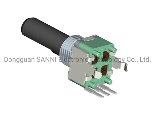 Rotary 9mm Potentiometer Vertical Insulated Shaft Sealed RV90XB2N0FB