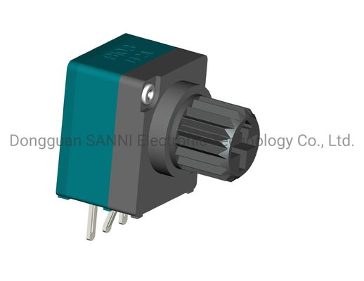 Rotary Potentiometer RV97P0N0 Horizontal Type Single Unit Insulated Shaft Sealed Potentiometer