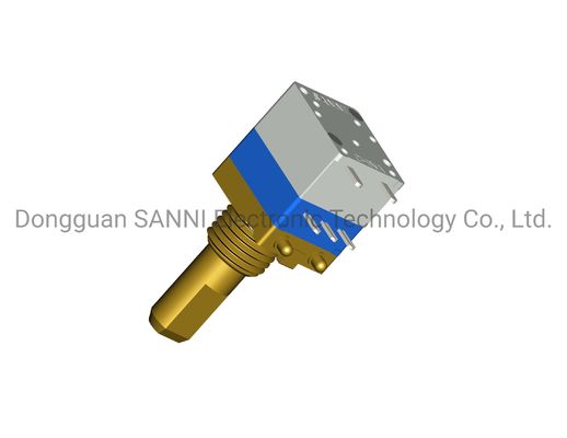 RV9C11NS Horizontal Type Rotary Potentiometer For Car Amplifier Volume Control