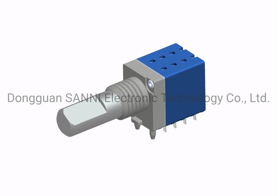 Quad Unit Absolute Encoder Rotary Sealed Metal Shaft For Walkie Talkie