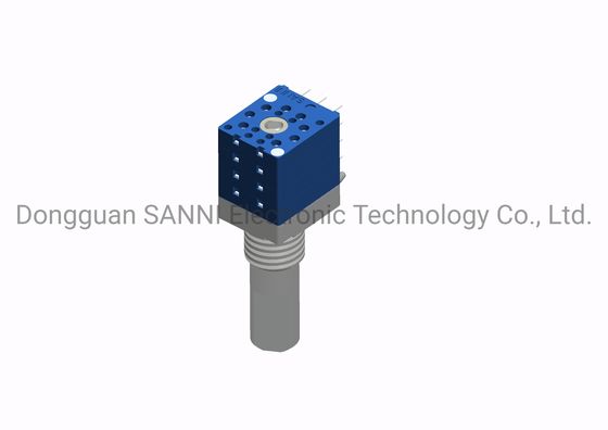 Quad Unit Absolute Encoder Rotary Sealed Metal Shaft For Walkie Talkie