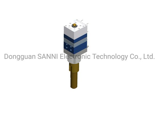 Double Shaft Absolute Rotary Encoder 16 Bit Integrated Six Gang