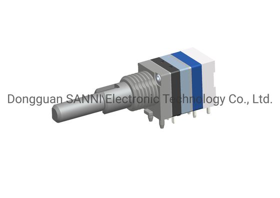Double Shaft Integrated Absolute Rotary Encoder 20 Bit With Push Switch