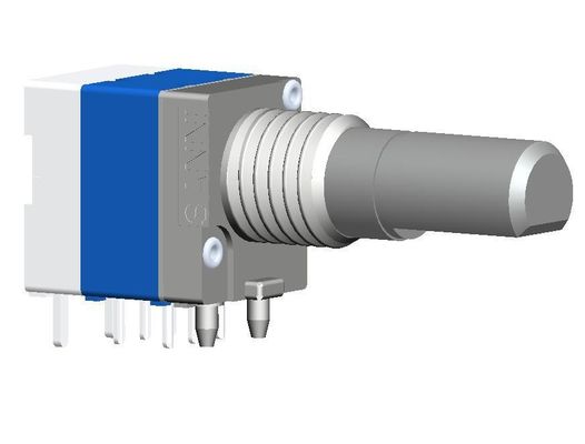 8mm Metal Shaft Rotary Switch Encoder Sealed Logic Horizontal Type