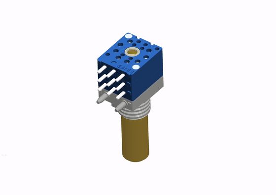 Three Unit Metal Shaft Absolute Encoder Rotary For Automotive Electronics