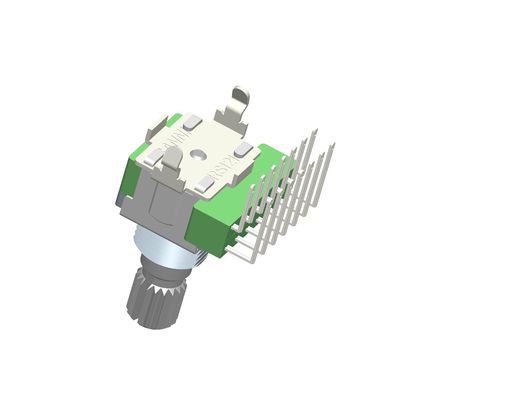 Through Hole Electronic Rotary Switch With Contact Rating 1A 125VAC 10000 Cycles