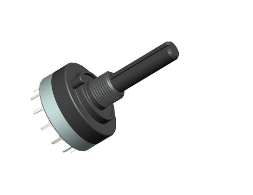 1-12 Positions Electric Rotary Switch Water Proof 10000 Cycles