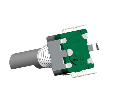 Vertical Digital Incremental Rotary Encoder With Push Switch 0.5mm Travel