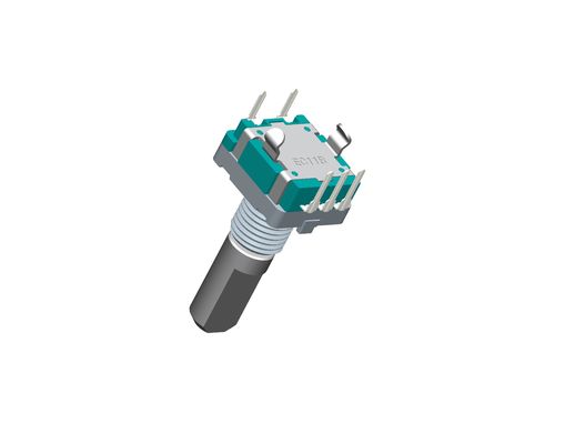 Vertical Mounting EC11 Incremental Rotary Encoder Switch with 0.5mm Travel for volume adjustment