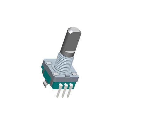 Vertical Mounting EC11 Incremental Rotary Encoder Switch with 0.5mm Travel for volume adjustment