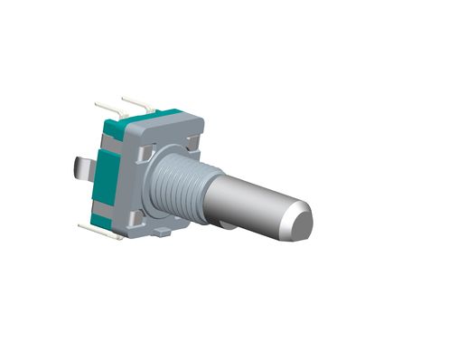 Vertical Mounting EC11 Incremental Rotary Encoder Switch with 0.5mm Travel for volume adjustment