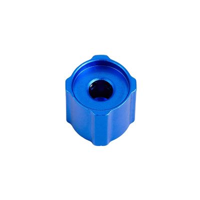 Blue Standard Custom Potentiometer Knobs With Option Markings