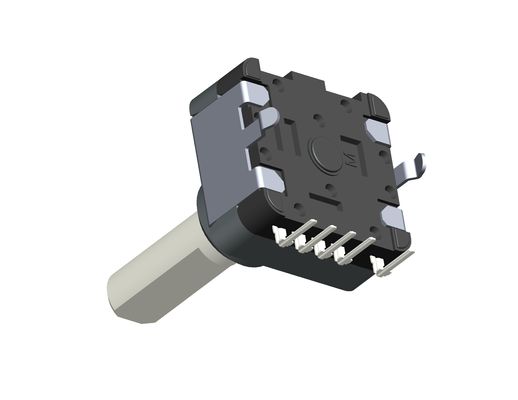 Aluminum Housing Material Absolute Rotary Encoder Contact Brush Type Operating System