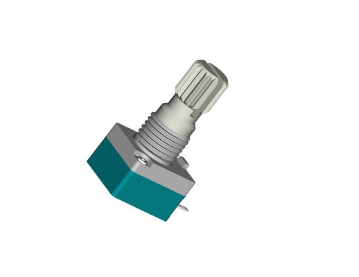 Single Gang Rotary Variable Resistor Through Hole Mounting 0.05W Power Rating -25.C-85.C