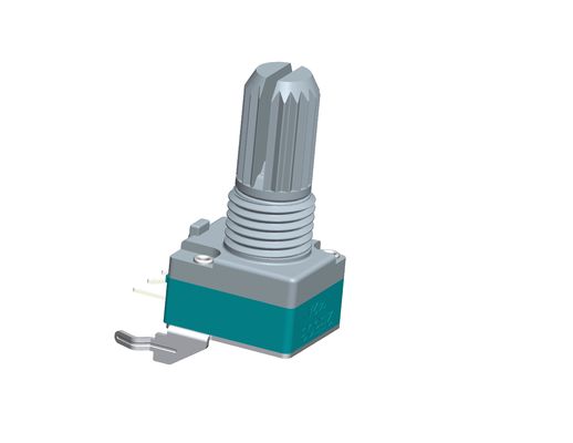 Manufacturer Supplier 09mm Horizontal type rotary potentiometer with bracket for audio appliance