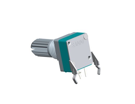 Manufacturer Supplier 09mm Horizontal type rotary potentiometer with bracket for audio appliance