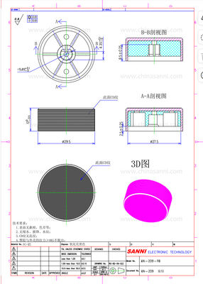 Round Shaft Length Customization Option Potentiometer Knobs For Personalized Potentiometer Dials