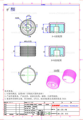 Standard Black Custom Potentiometer Knobs Essential Tool For Business