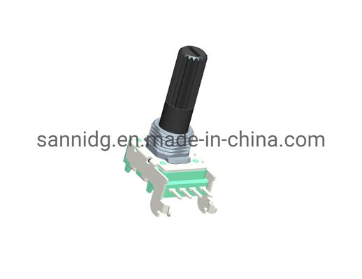 500VAC Dielectric Strength Rotary Electrical Potentiometer for Performance in Through Hole Mounting