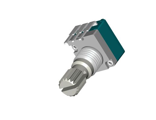 Power Rating 0.05W Rotary Voltage Divider Potentiometer Designed with Rotational Life 10 Ensuring Voltage Division Performance