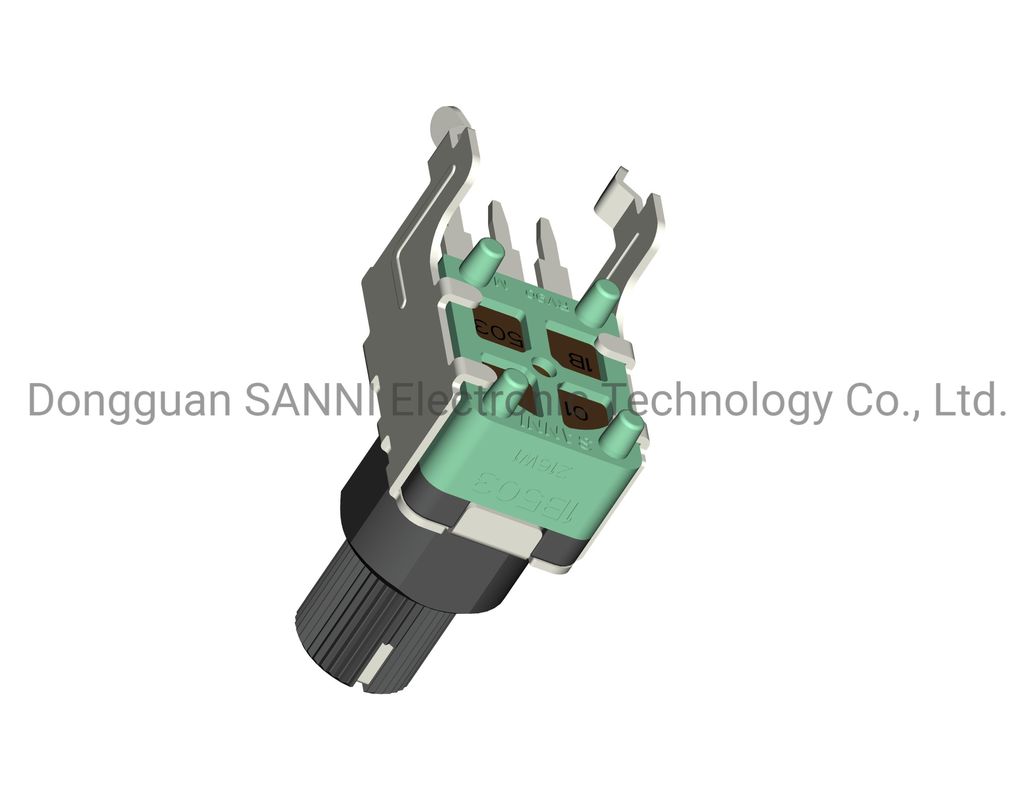 RV90XB3N0PB Rotary Type Potentiometer , Rotating Horizontal Potentiometer