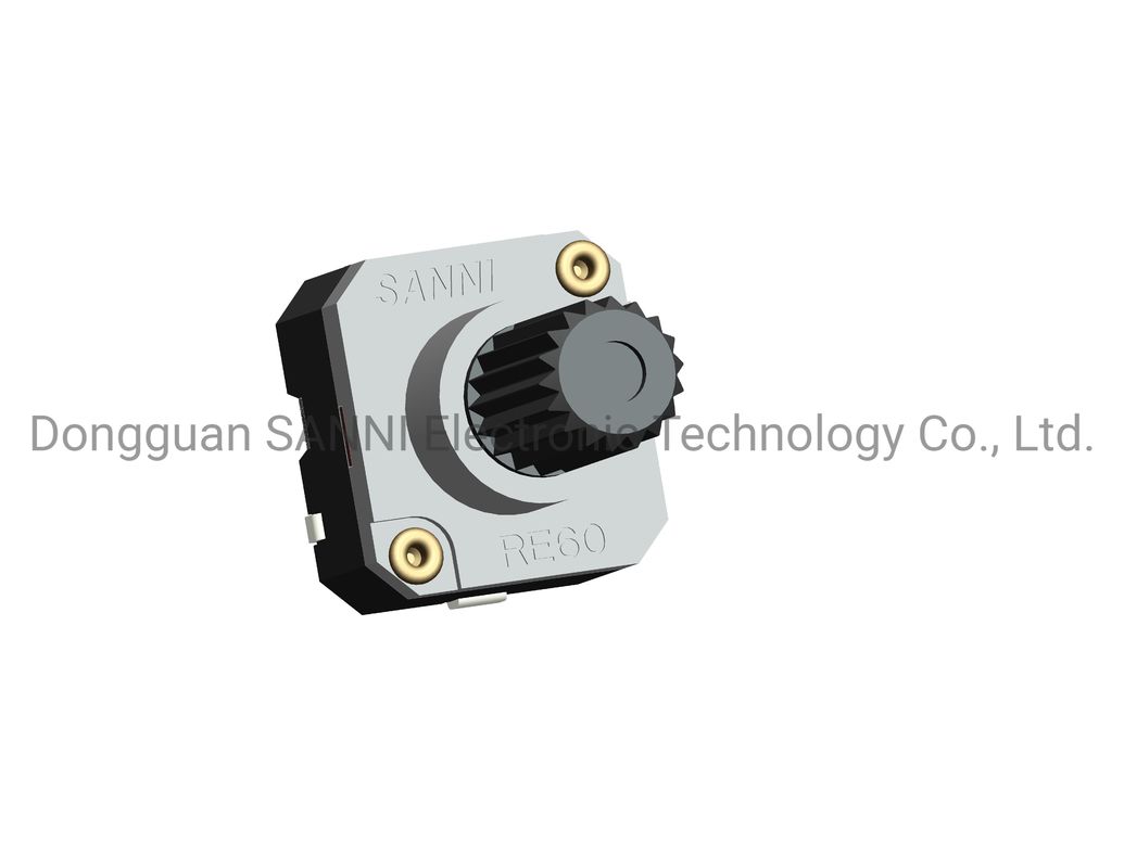 6mm Mini Rotary Digital Incremental Encoder With Push Switch