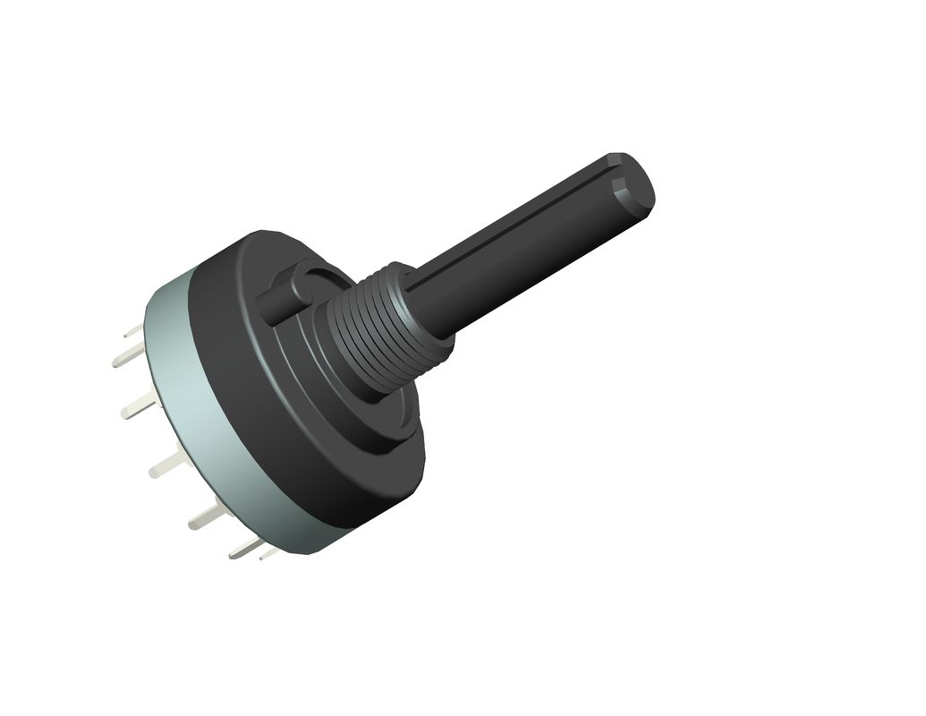 1-12 Positions Electric Rotary Switch Water Proof 10000 Cycles