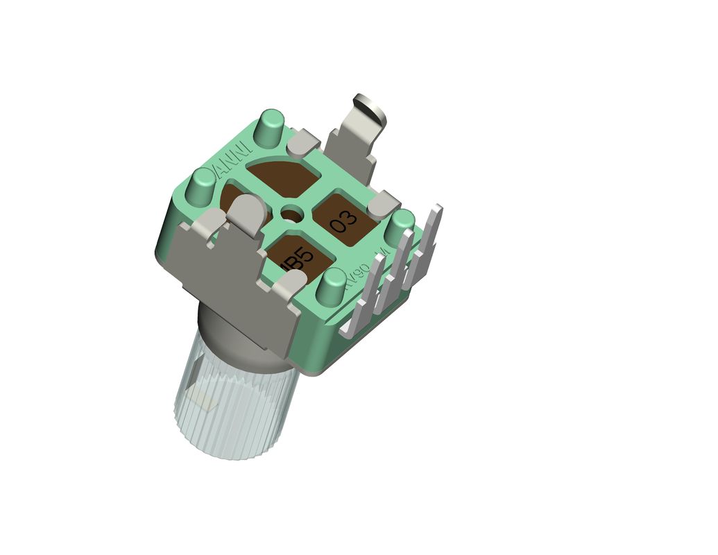 Low Price Customized Shaft Length Rotary Electrical Potentiometer With 10 Rotational Life