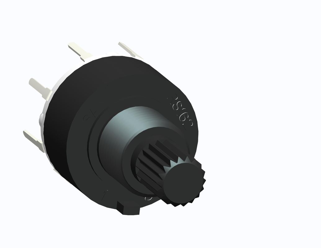 Through Hole Termination Style Electronic Rotary Switch 1A 125VAC Contact Rating