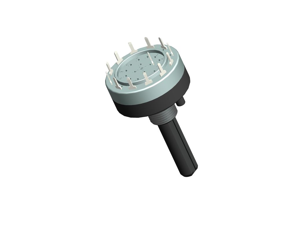 Round Custom Potentiometer Knobs With 6mm Shaft Diameter And Option Markings
