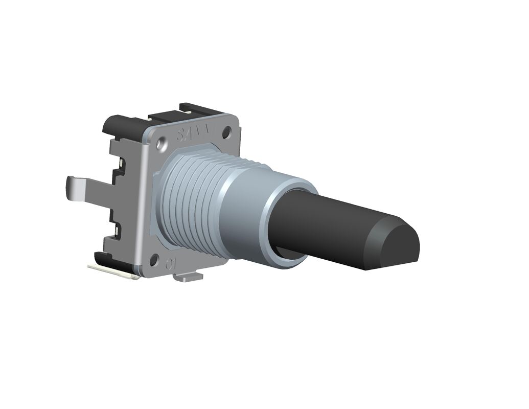 Single Gang Rotary Electrical Potentiometer Offering Resistance Range 300Ω to 3MΩ Designed for Electronic Circuit Tuning