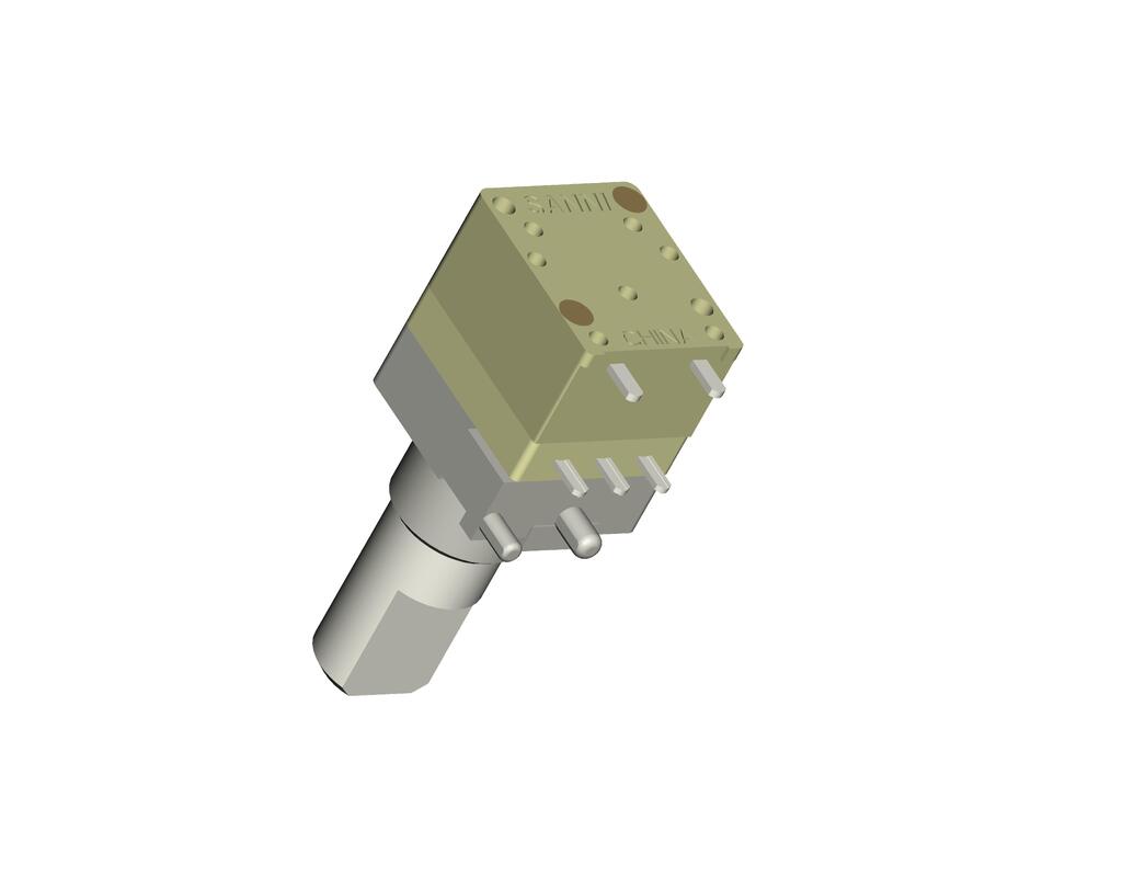9mm Rotary Potentiometer Metal Shaftl Durable Precision Control Component for Industrial Electronic Applications