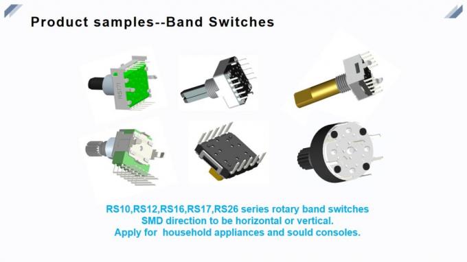 Re814A0 Three-Unit Shaft Sealed Encoder for Walkie-Talkie, Interphone